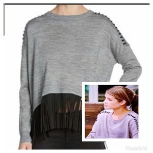 5/48 Lexi Fringe Sweater seen on Southern Charm